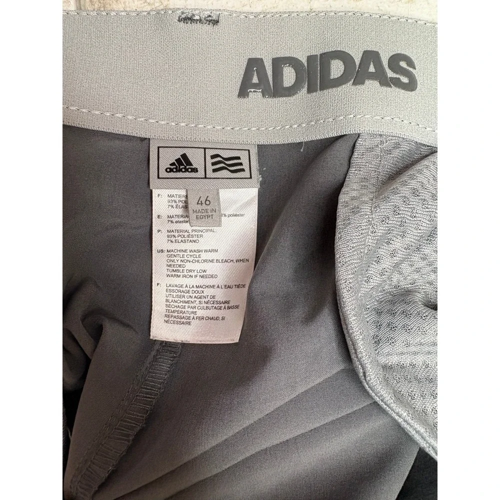Black adidas climate dri fit chino shorts size 46